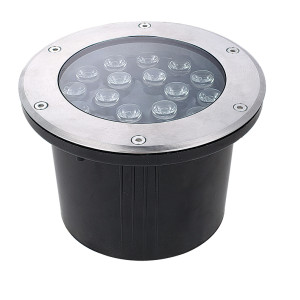 PROJECTEUR JARDIN ROND 20CM 15W BLANC CHAUD 3000K
