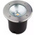 Projecteur de jardin Led inox 10 watts blanc chaud 220 volts