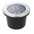 PROJECTEUR JARDIN ROND 20CM 15W RGB INOX 304 IP67